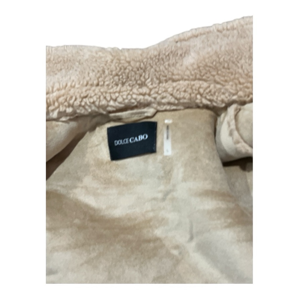 Dolce Cabo Faux Fur Sherpa Jacket Size L - Picture 4 of 4